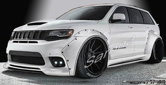 Custom Jeep Grand Cherokee  SUV/SAV/Crossover Body Kit (2011 - 2019) - $5900.00 (Part #JP-013-KT)